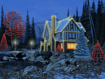 Small screenshot 3 of 3D Christmas Cottage